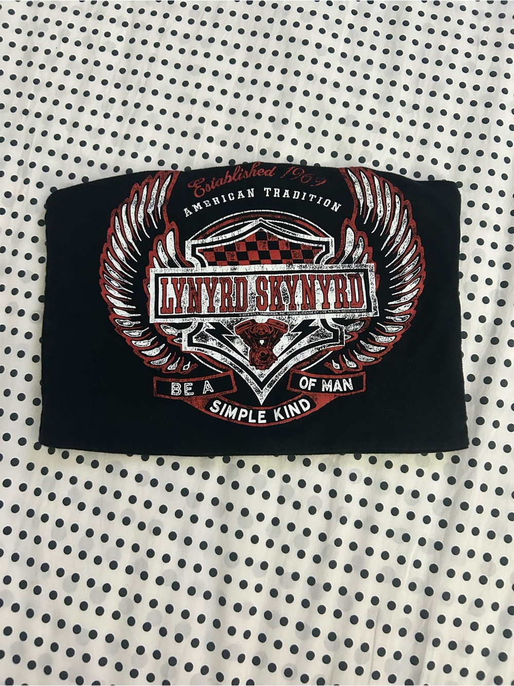 Lynyrd Skynyrd graphic tube top